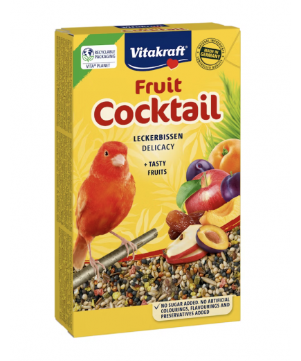 Vitakraft Fruit Cocktail Canary Seed Food 200g